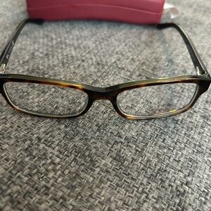 Ray-Ban Adult Brown Rectangular Glasses